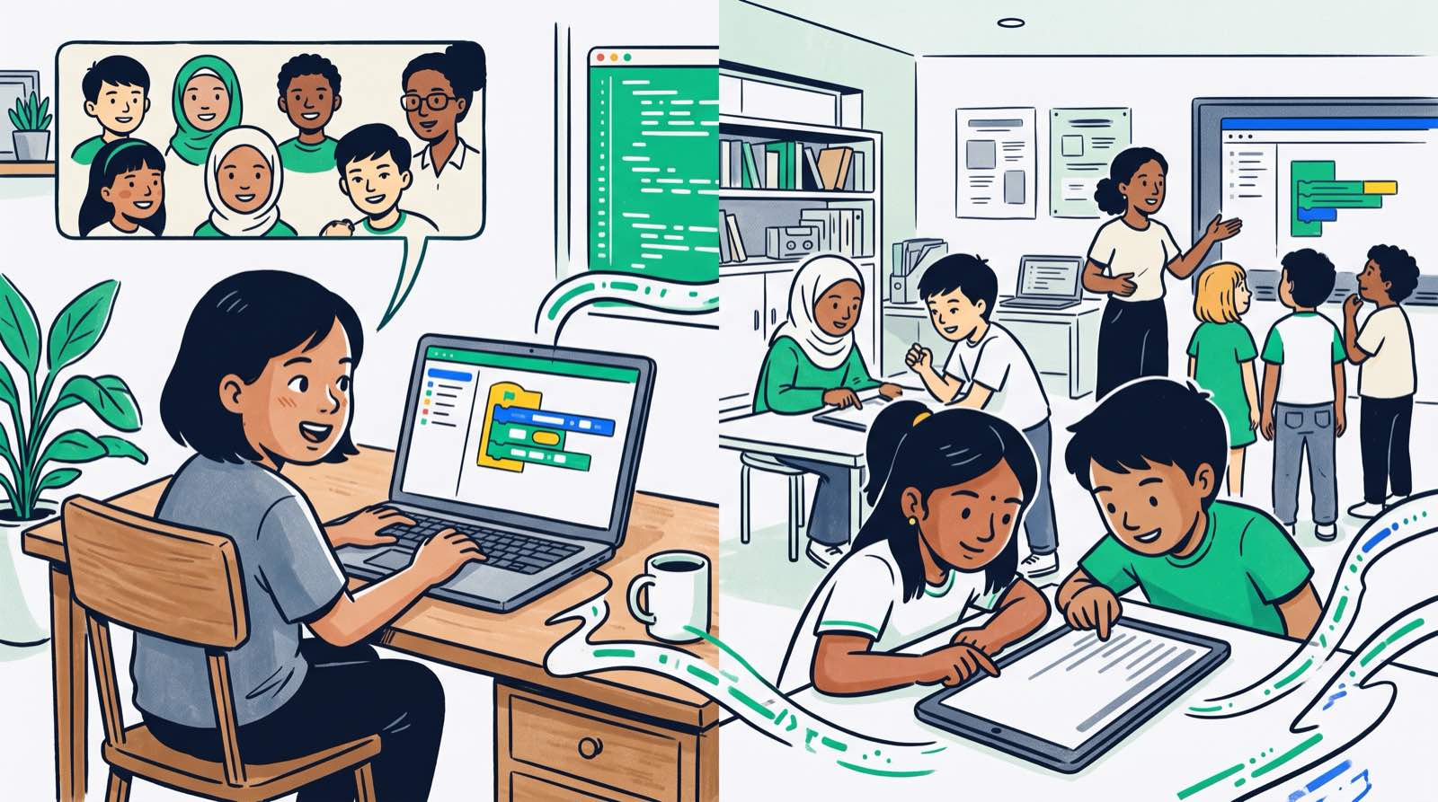 Online or In-Person Coding Class for Your Child? An Honest Comparison for Malaysian Families