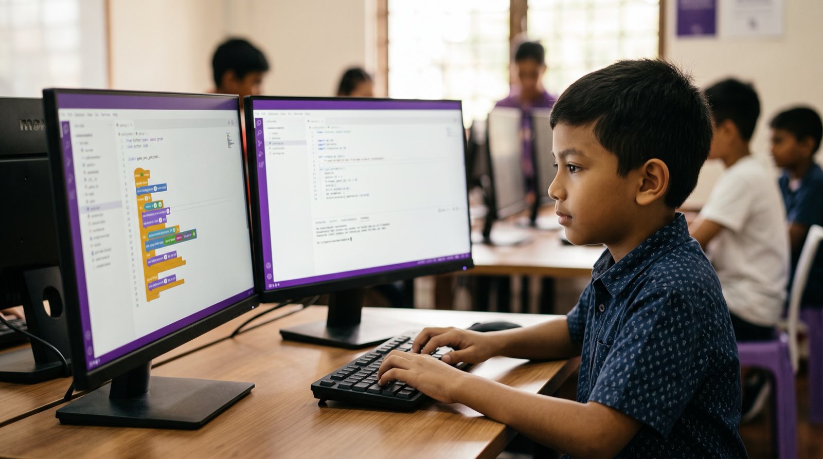 Vibe Coding for Kids: How AI Assistants Like Copilot and Cursor Get Children to Real Code Sooner
