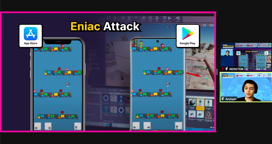 Eniac Attack by Arsham Shirkouhi